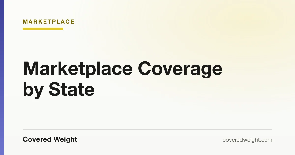 Covered Weight cover card: what each state benchmark plan says about weight treatment